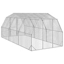 hønsegård 2,5x6x2,25 m galvaniseret stål