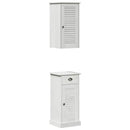 Badeværelsesskab VIGO 2 pcs Hvid og antik hvid 37 x 34 x 80 cm