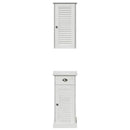 Badeværelsesskab VIGO 2 pcs Hvid og antik hvid 37 x 34 x 80 cm