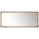 møbelsæt til badeværelse 5 dele konstrueret træ antikt træ