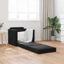Sovesofa Sort 74 x 77 x 81 cm Fløjl