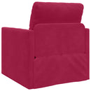 Sovesofa Vinrød 74 x 77 x 81 cm Fløjl