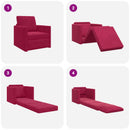 Sovesofa Vinrød 74 x 77 x 81 cm Fløjl