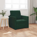 Sovesofa Mørkegrøn 74 x 77 x 81 cm Fløjl