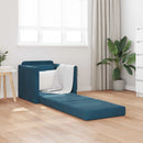 Sovesofa Blå 74 x 77 x 81 cm Fløjl