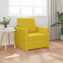 Sovesofa Mørk Gul 74 x 77 x 81 cm Fløjl