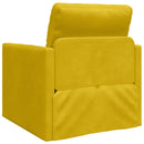 Sovesofa Mørk Gul 74 x 77 x 81 cm Fløjl