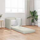 Sovesofa Creme 74 x 77 x 81 cm Fløjl