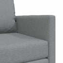 Sovesofa 60cm Lysegrå Stof
