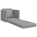 Sovesofa 60cm Lysegrå Stof