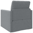 Sovesofa 60cm Lysegrå Stof