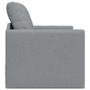 Sovesofa 60cm Lysegrå Stof