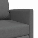 Sovesofa 60cm Mørkegrå Stof