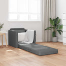 Sovesofa 60cm Mørkegrå Stof