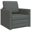 Sovesofa 60cm Mørkegrå Stof