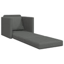 Sovesofa 60cm Mørkegrå Stof