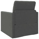 Sovesofa 60cm Mørkegrå Stof