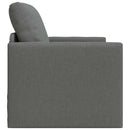 Sovesofa 60cm Mørkegrå Stof