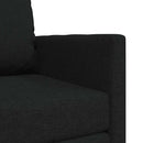 Sovesofa Sort 74 x 77 x 81 cm Stof