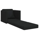 Sovesofa Sort 74 x 77 x 81 cm Stof
