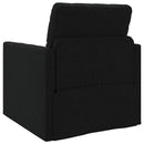 Sovesofa Sort 74 x 77 x 81 cm Stof