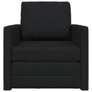 Sovesofa Sort 74 x 77 x 81 cm Stof