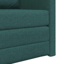 Sovesofa Mørkegrøn 74 x 77 x 81 cm Stof
