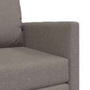 Sovesofa Gråbrun 74 x 77 x 81 cm Stof