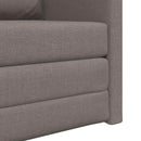 Sovesofa Gråbrun 74 x 77 x 81 cm Stof