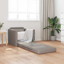 Sovesofa Gråbrun 74 x 77 x 81 cm Stof