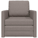 Sovesofa Gråbrun 74 x 77 x 81 cm Stof