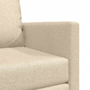 Sovesofa Creme 74 x 77 x 81 cm Stof