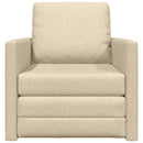 Sovesofa Creme 74 x 77 x 81 cm Stof