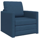 Sovesofa Blå 74 x 77 x 81 cm Stof