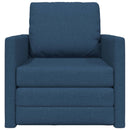 Sovesofa Blå 74 x 77 x 81 cm Stof