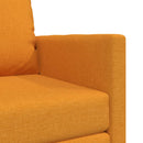 Sovesofa Mørk Gul 74 x 77 x 81 cm Stof