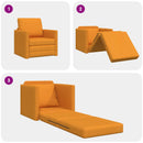 Sovesofa Mørk Gul 74 x 77 x 81 cm Stof