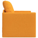 Sovesofa Mørk Gul 74 x 77 x 81 cm Stof