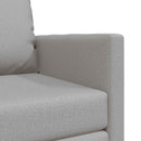 Sovesofa Skygrå 74 x 77 x 81 cm Stof