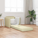 Sovesofa 60cm Creme Kunstlæder