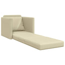 Sovesofa 60cm Creme Kunstlæder