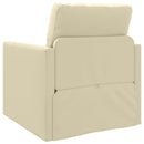 Sovesofa 60cm Creme Kunstlæder
