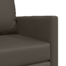 Sovesofa 60cm Grå Kunstlæder