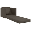 Sovesofa 60cm Grå Kunstlæder