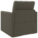 Sovesofa 60cm Grå Kunstlæder
