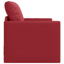 Sovesofa 60cm Vinrød Kunstlæder