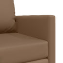 Sovesofa 60cm Cappuccino Kunstlæder