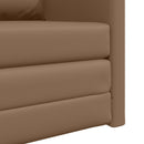 Sovesofa 60cm Cappuccino Kunstlæder