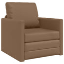 Sovesofa 60cm Cappuccino Kunstlæder