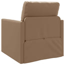 Sovesofa 60cm Cappuccino Kunstlæder